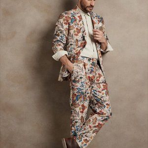 ISO Banana Republic Jacobean Floral Suit